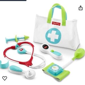Fisher-Price Preschool Pretend Play Medical Kit 7-Piece
Doctor Bag Dress Up Toys